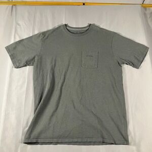 Patagonia Responsibili-Tee P-6 Logo Men's Medium Gray Graphic T-Shirt